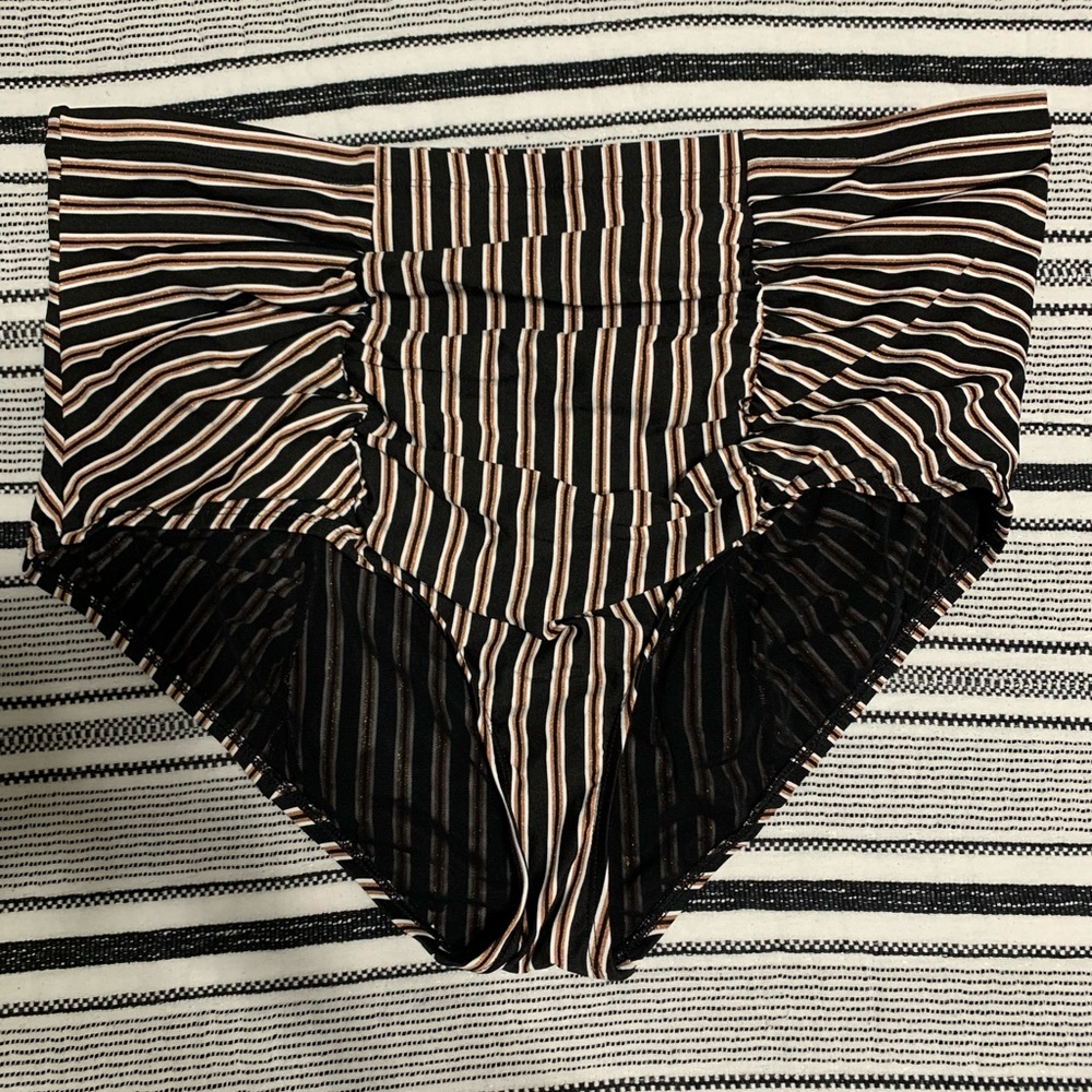 TORRID swim bottoms, size 3
